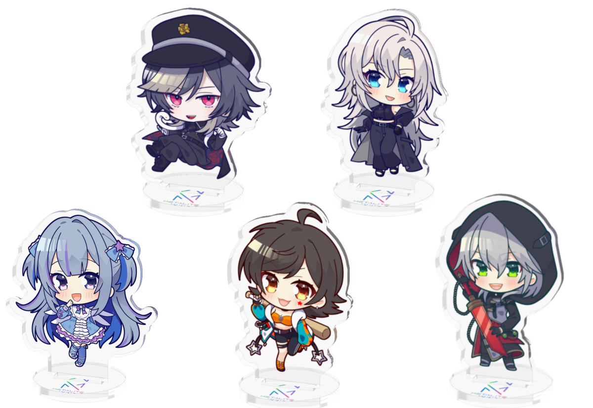 ミニメタ　アクリルフィギュア